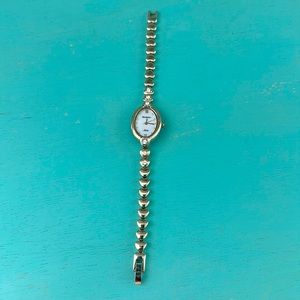 Women’s Gold Plated Armitron Heart Watch